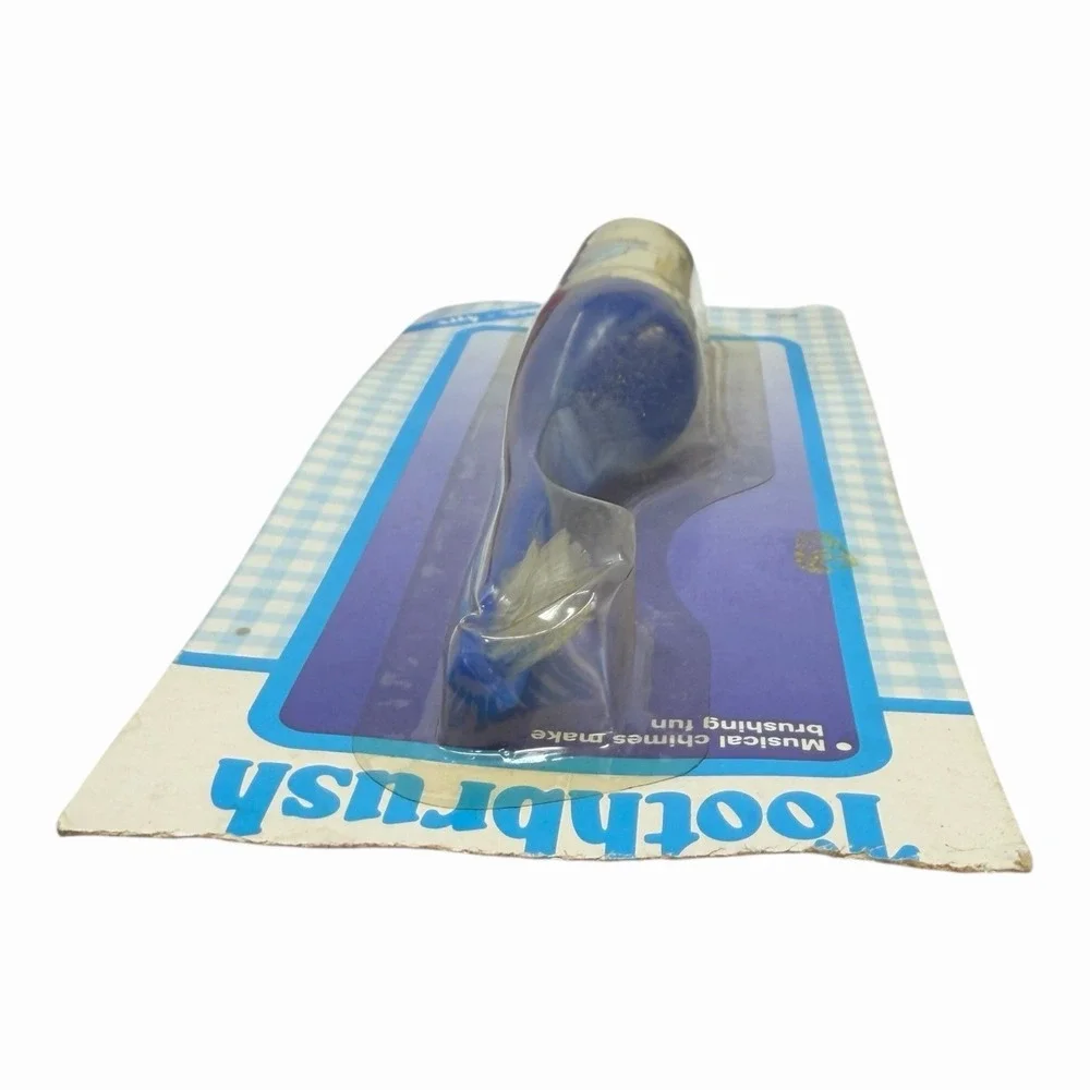 Vintage 1986 Playskool‎ Musical Tooth Brush Scrubbing Bubbles NEW OLD STOCK